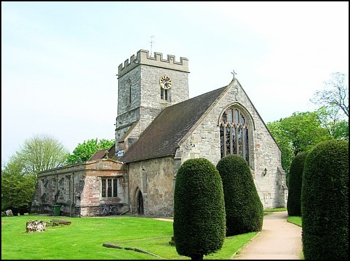The Church at Rowington.