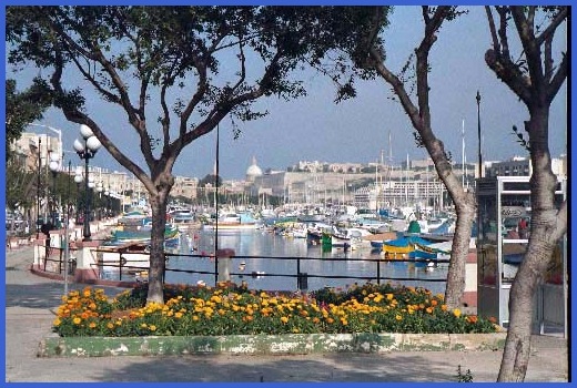 The marina at Ta'xbiex.