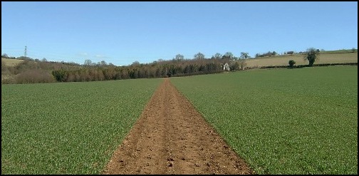 The route between the Cirencester Road and Upper Coberley.